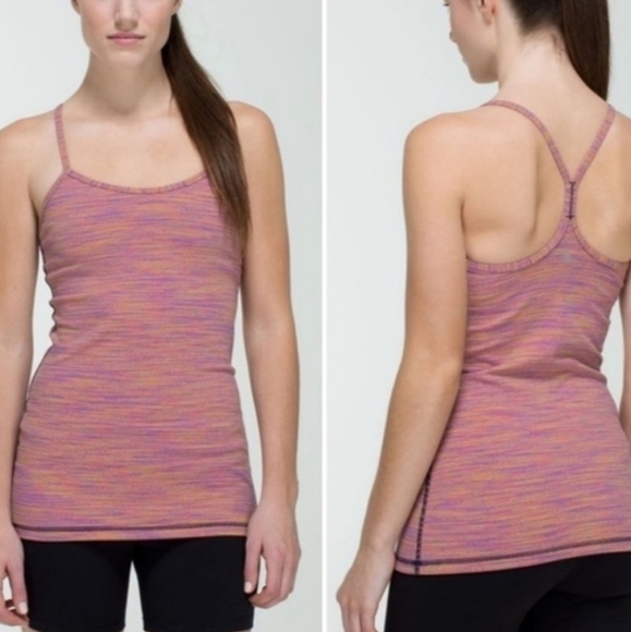 Lululemon Athletica We Are From Space Power Y Back Tank Top •Size 6 - Picture 3 of 10